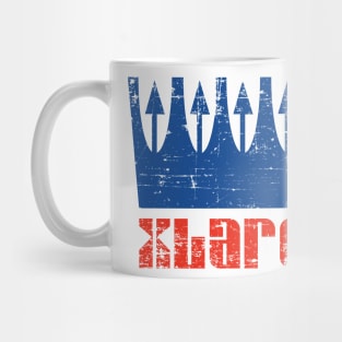 XLARGE Throwback Crown Design Distressed Mug